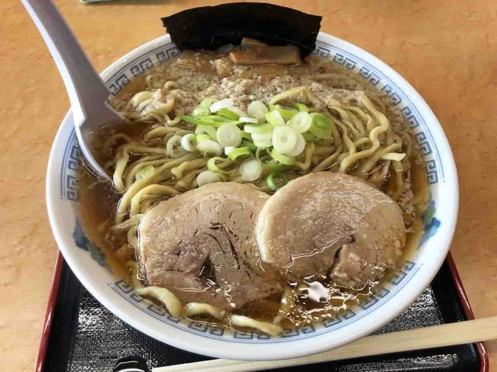 雲ノ糸、酒田店の煮干し中華