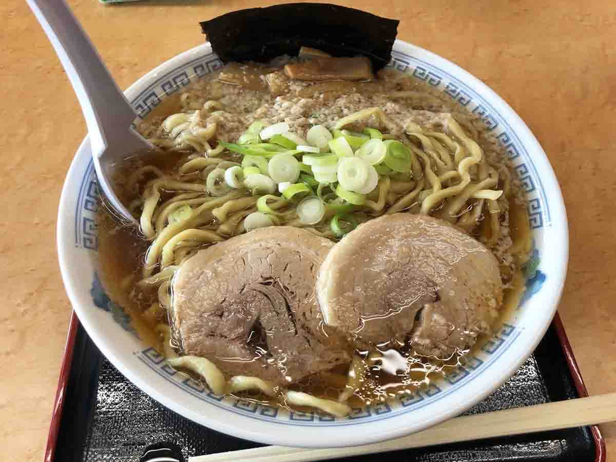 雲ノ糸、酒田店の煮干し中華