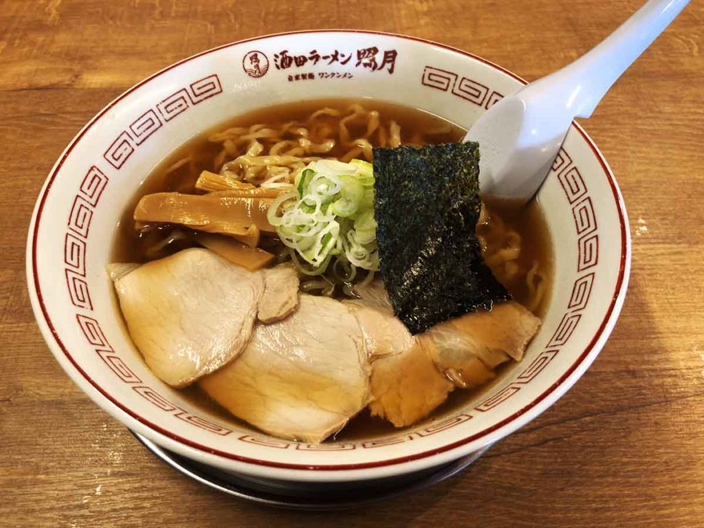 酒田市のラーメン屋照月のラーメン